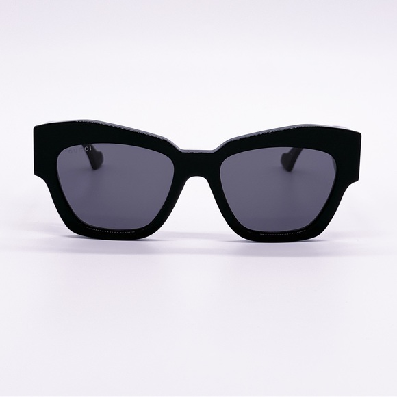 NEW GUCCI SUNGLASSES GG1422S 001 WOMEN SQUARE BLACK EYEWEAR GUCCI main image 9